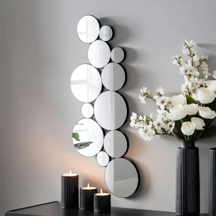 Stickers Miroir en Cercle 3D