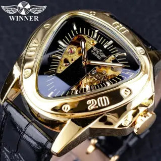 Montre-bracelet mécanique automatique pour hommes