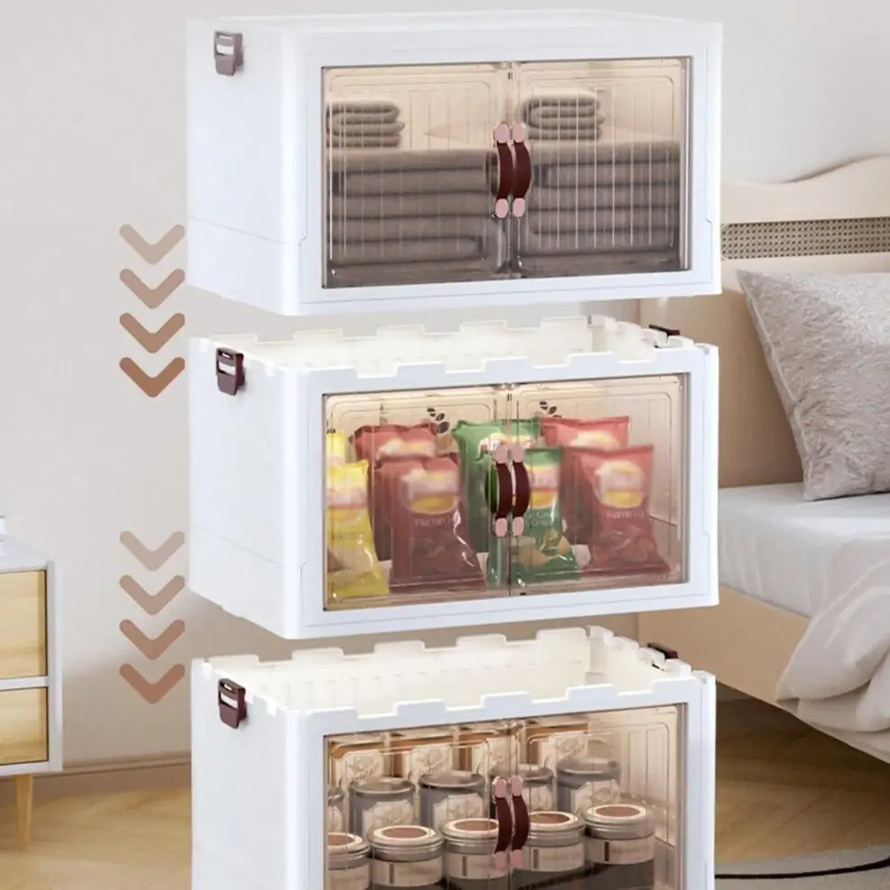 Bacs de Rangement Pliables à 4 Couches