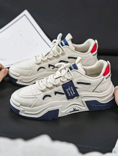 Baskets Décontractées Bleu Azur pour Hommes
