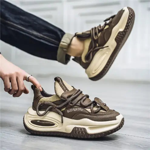 Chaussures Hautes de Mode avec Semelles Épaisses