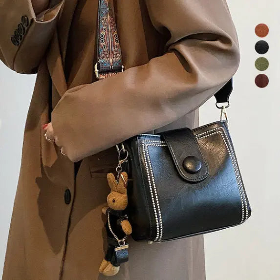 Sac Rétro Compact avec Sangle Large