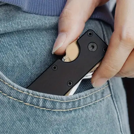 Porte-Clés Métallique Compact et Léger