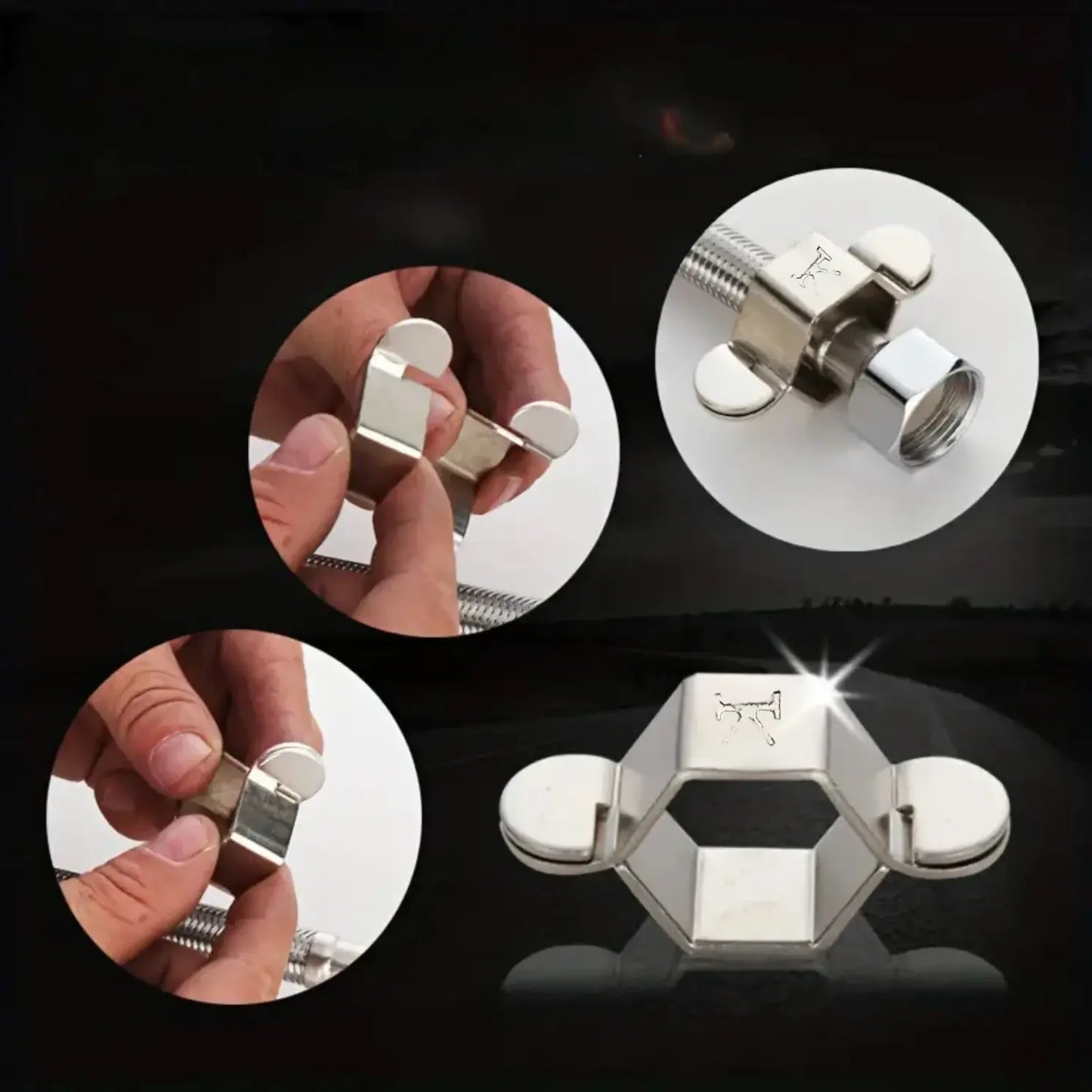 Clé à Boulons Double Pièce Compacte