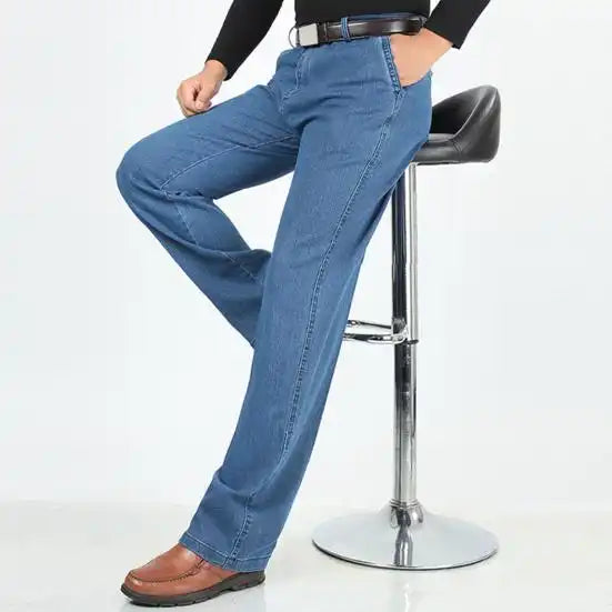Jean Stretch Droit à la Mode pour Hommes