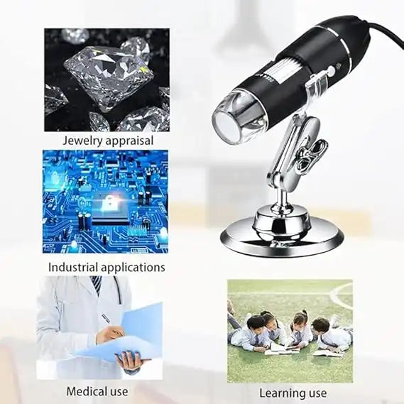 Microscope Numérique avec Lumière LED