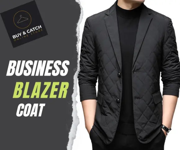 Veste Slim Fit en Coton Coréen pour Homme