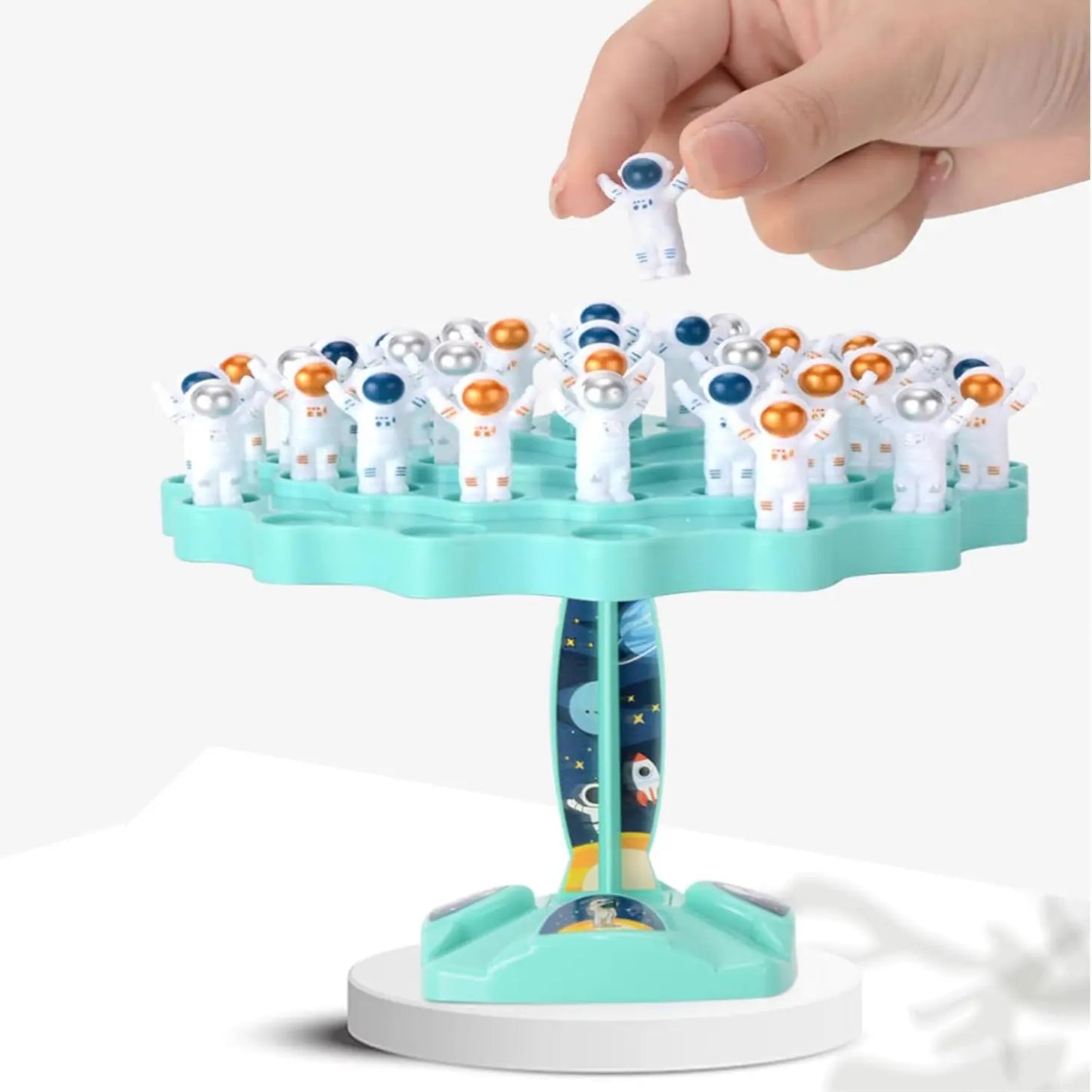 48pcs Astronaute Jeu d'Arbre d'Équilibre