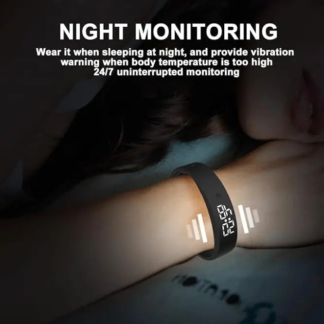 Montre Vibrante d'Alarme Silencieuse