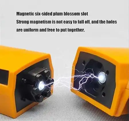 Jouet Éducatif Robot et Véhicules de Chantier Magnétiques