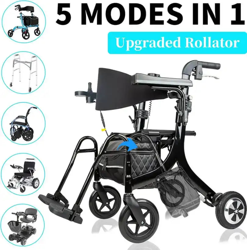 Fauteuil roulant électrique pliable et léger