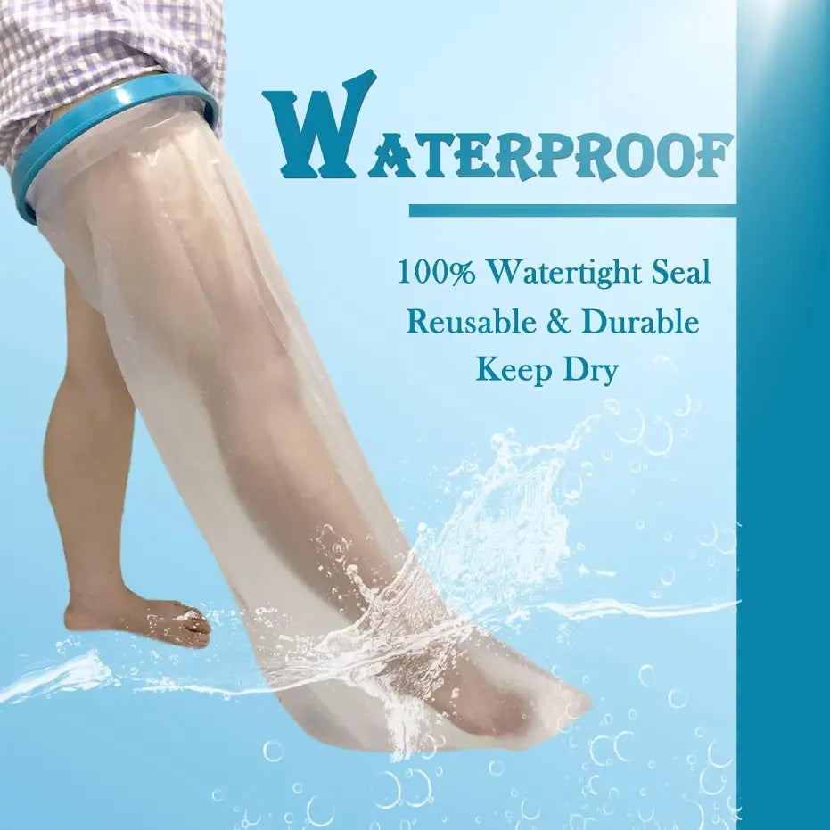 Protection de Douche pour Jambe Entière