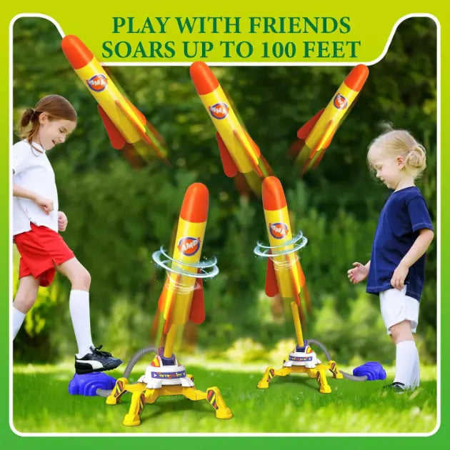 Lance-Fusées pour Enfants avec Double Lanceur
