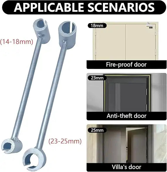 2x Outils de Réglage de Charnières pour Portes