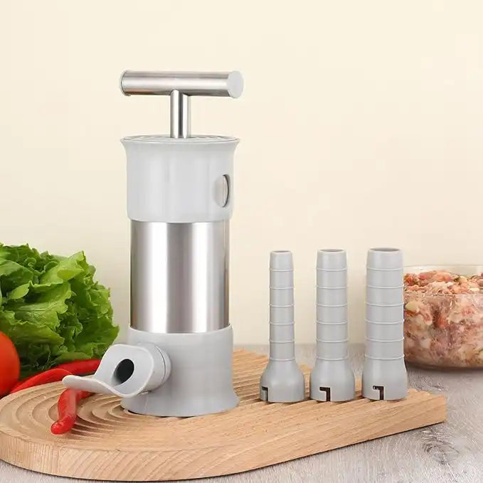 Machine à saucisses pratique en acier inoxydable