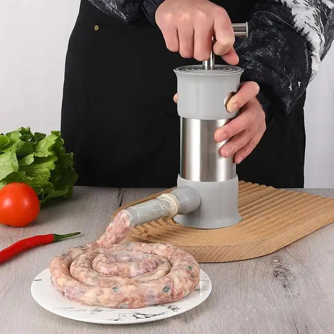 Machine à saucisses pratique en acier inoxydable