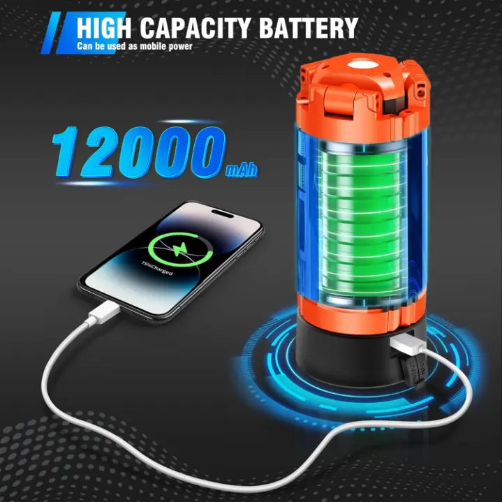 Lampe de Travail LED Rechargeable avec Trépied
