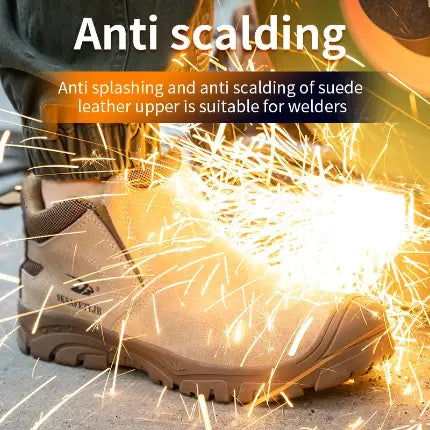 Chaussures de Travail Antidérapantes et Résistantes
