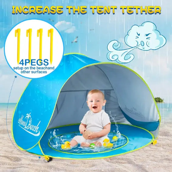 Tente Plage pour Bébé Anti-UV