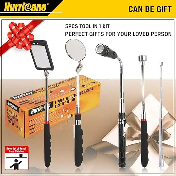 Kit Télescopique Magnétique Complet 5-en-1