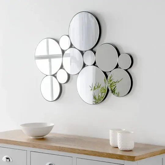 Stickers Miroir en Cercle 3D