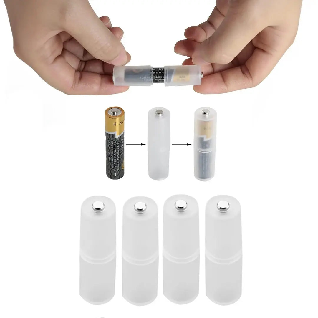 Adaptateur Pile AAA vers AA Compact