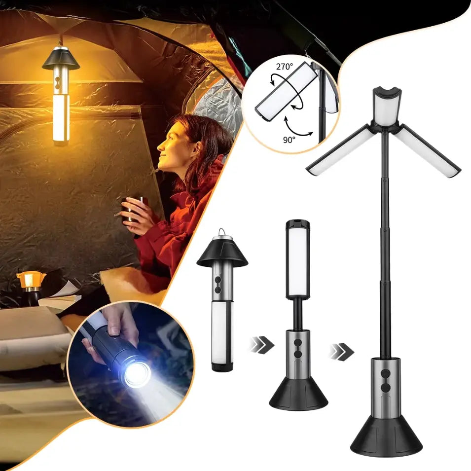 Lampe de Camping Portable Rechargeable