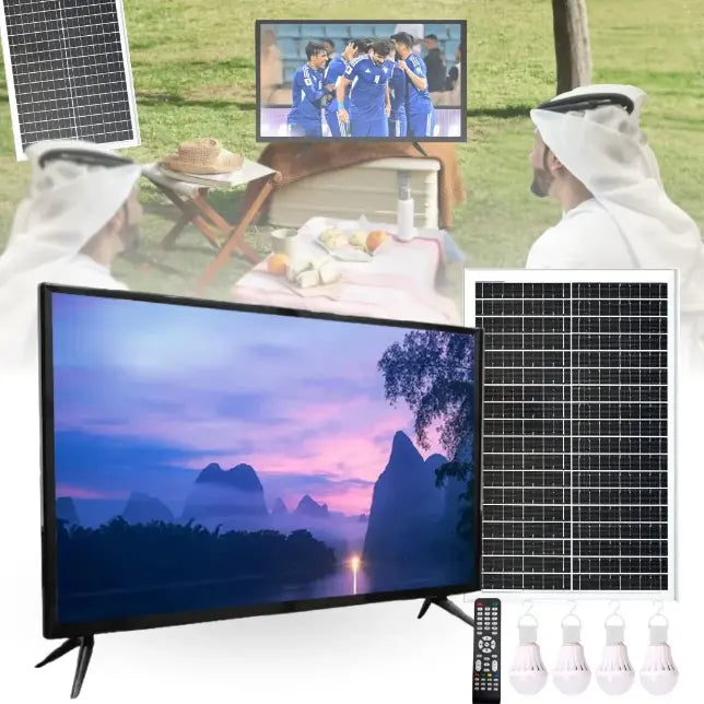 Téléviseur Intelligent 32 Pouces à Énergie Solaire