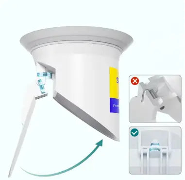 Bouchon Anti-Odeur pour Toilette à Squats