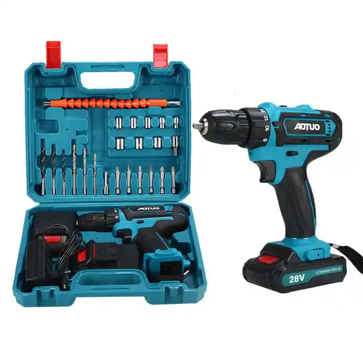 Perceuse Électrique Sans Fil 12V avec Batterie Lithium