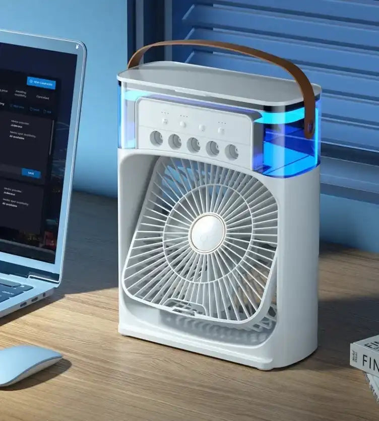 Ventilateur d'humidification multifonctionnel à cinq trous
