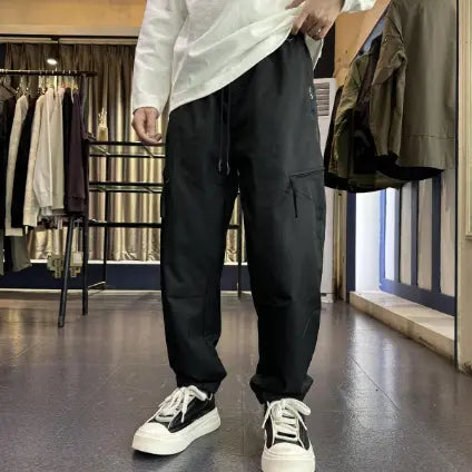 Pantalon Cargo avec Poches Zippées