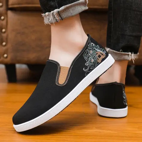 Chaussures en Coton Léger et Brodées 2025