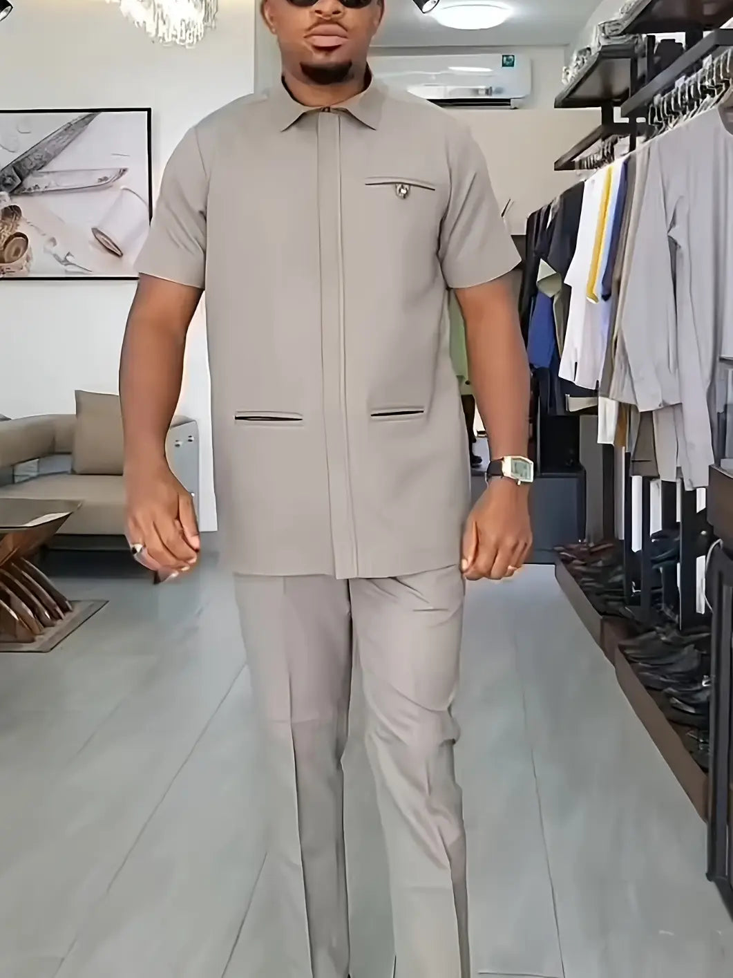 Ensemble Chemise et Pantalon Moderne