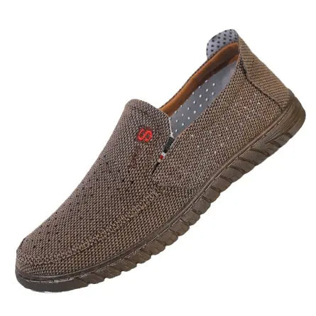 Chaussures en Toile de Pékin Respirantes pour Hommes