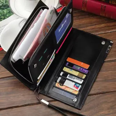 Portefeuille Multifonction Homme avec Porte-cartes