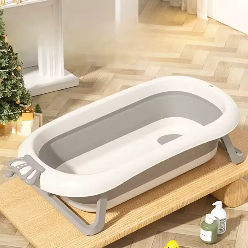 Baignoire Pliable Bébé avec Support Intégré