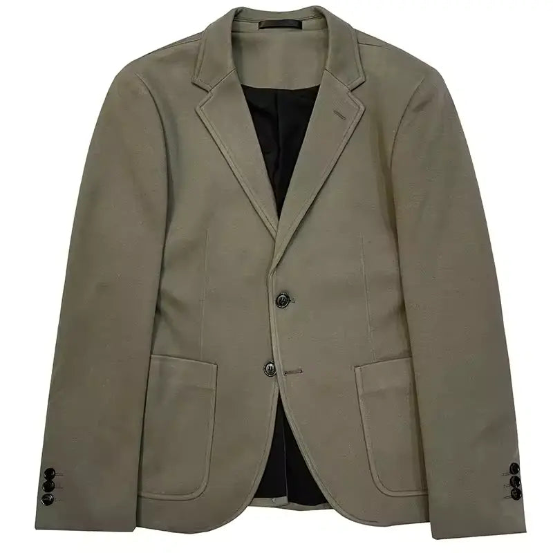 Manteau en Laine Slim Pour Homme