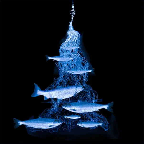 Filet de Pêche Multi-Taille avec Perles Lumineuses