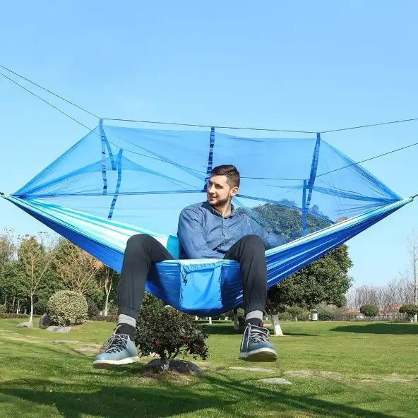 Hamac Ultra-léger avec Moustiquaire Super Qualité