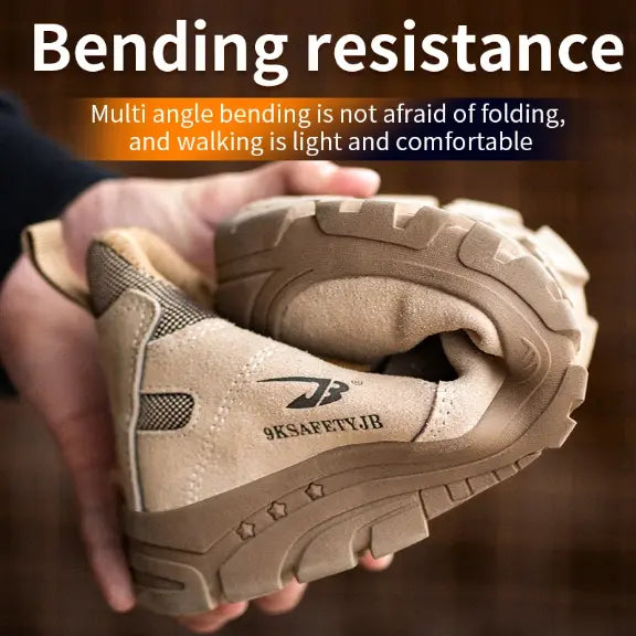 Chaussures de Travail Antidérapantes et Résistantes