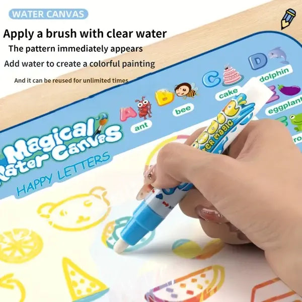 Tapis de Peinture à l'Eau Réutilisable