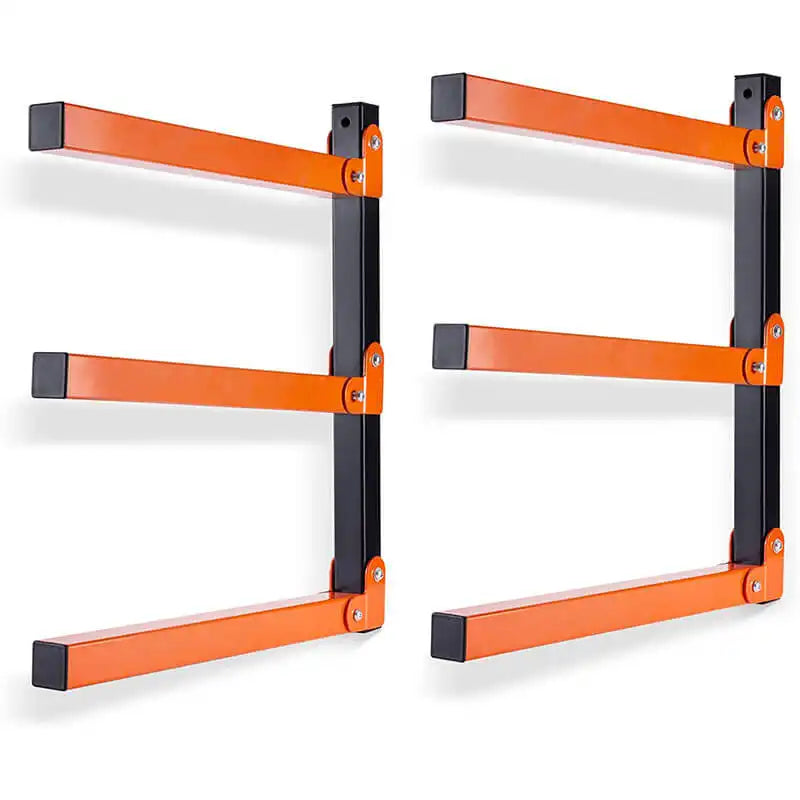 2x Supports de Rangement en Acier Mural