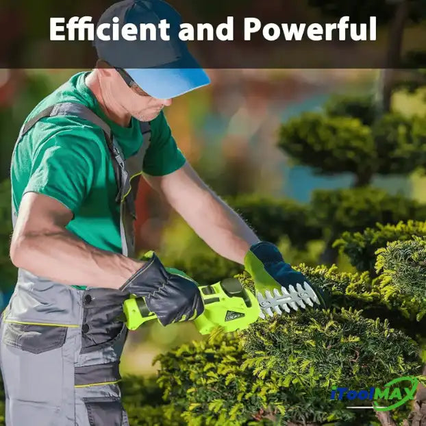 Taille-Haie Électrique 2 en 1 Sans Fil