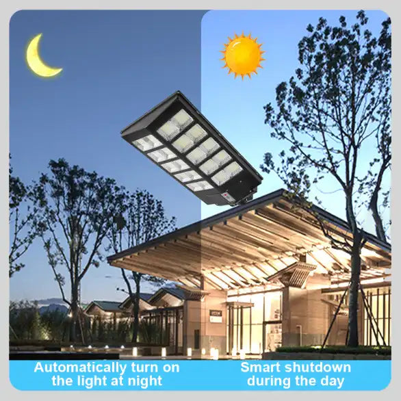 Lampe Solaire Extérieure Haute Puissance 1000W