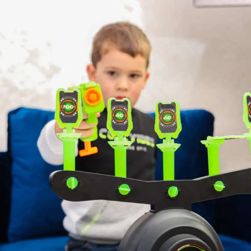 Jeu De Tir Enfant Spider-Man – 2 Pistolets à Pompe Avec Viseur, 4 Cibles à Points, 24 Balles Mousse – Jouet D'Intérieur Pour Garçons 3-12 Ans – Cadeau Anniversaire Noël