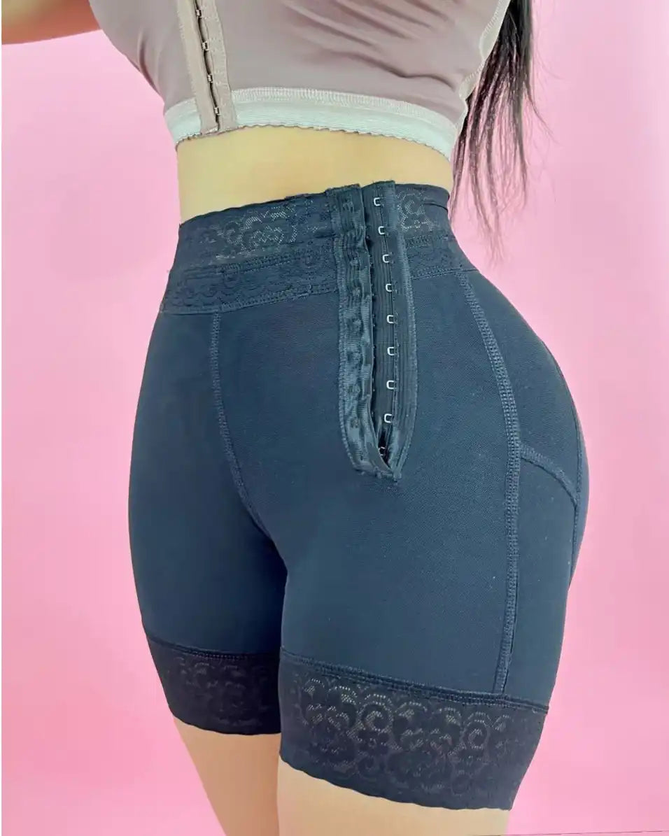 Shorts Gaine Minceur à Taille Haute