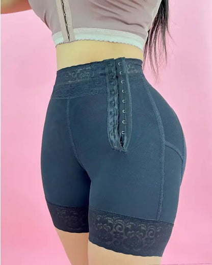 Shorts Gaine Minceur à Taille Haute