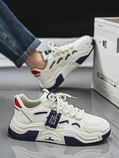 Baskets Décontractées Bleu Azur pour Hommes