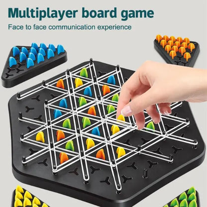 Jeu de stratégie triangulaire pour toute la famille